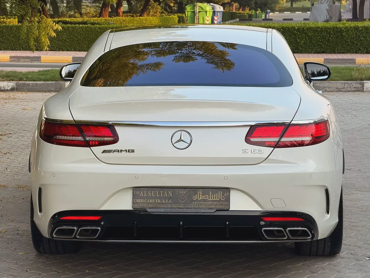 Mercedes Benz S cope 63 AMG FREE ACCIDENT UNDER WARRANTY-6-6