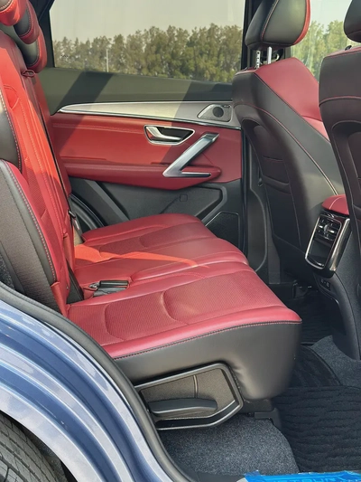 2023 Jetour X70 Plus | GCC Specs | Dark Blue / Red Leather | 25,000 km | Single Owner-16