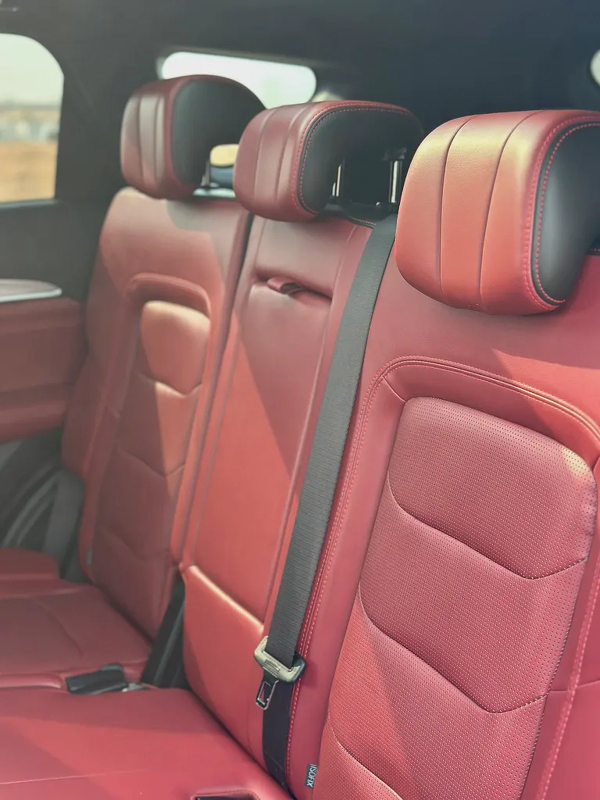 2023 Jetour X70 Plus | GCC Specs | Dark Blue / Red Leather | 25,000 km | Single Owner-13-13