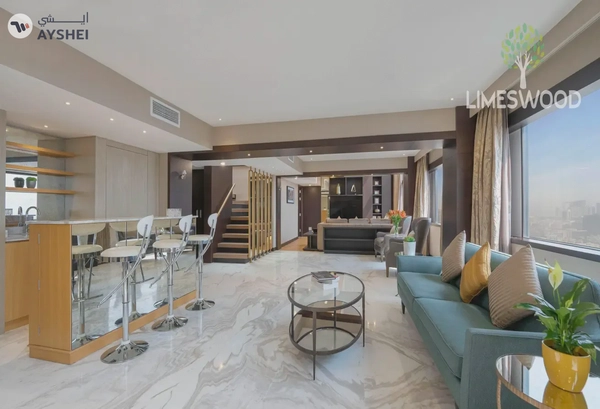 PENTHOUSE FOR RENT IN CORNICHE DEIRA, DEIRA Stunning Modern 3 BR Penthouse