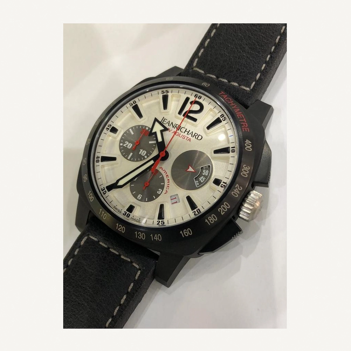 JeanRichard | MV Augusta Chronograph Automatic Limited Edition 290pcs Condition: New | Year of production 2020 (Approximation) | Original box | No original papers-1-1