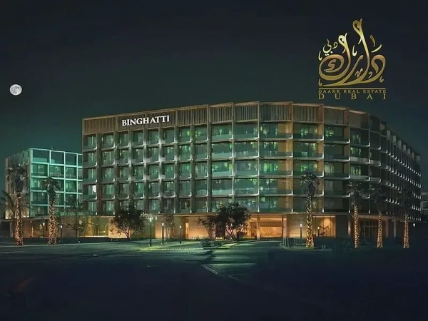 Furnished Studio | Binghatti Hillcrest | Pool & City Views