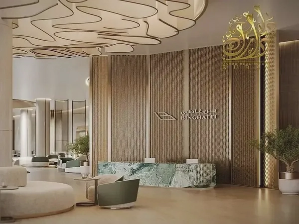 Furnished Studio | Binghatti Hillcrest | Pool & City Views