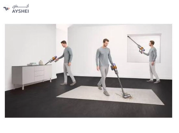 Dyson V15 Detect Absolute Cordless Vacuum 0.77 L 660 W V15 Yellow/Iron/Nickel
