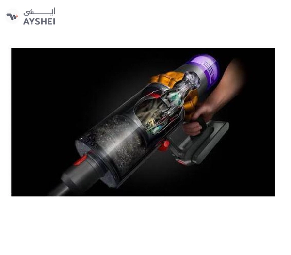 Dyson V15 Detect Absolute Cordless Vacuum 0.77 L 660 W V15 Yellow/Iron/Nickel