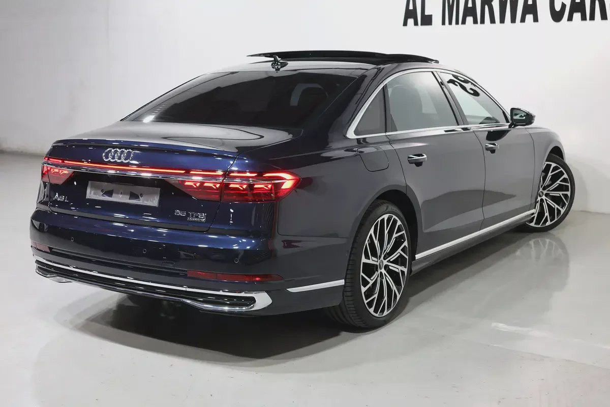 Pristine 2022 Audi A8 L 55 TFSI quattro | GCC Specs | Low Mileage-2-2
