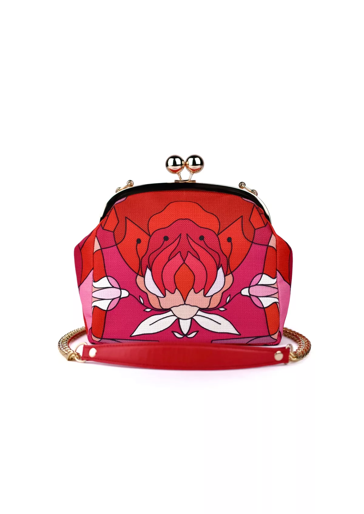 Silk Road - Red Orchid Bag-2-2