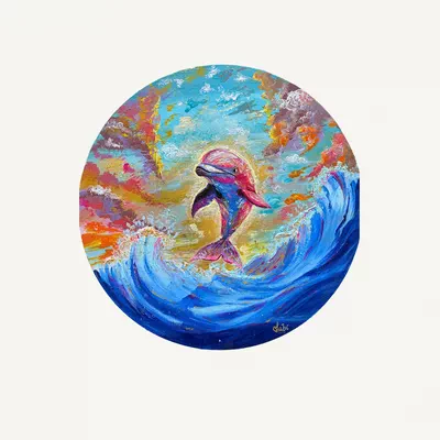 Original Painting: RESILIENCE IN UNCERTAINTY– 30 cm-0