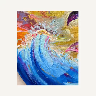 Original Painting: RESILIENCE IN UNCERTAINTY– 30 cm-1