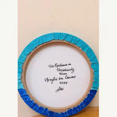Original Painting: RESILIENCE IN UNCERTAINTY– 30 cm-4