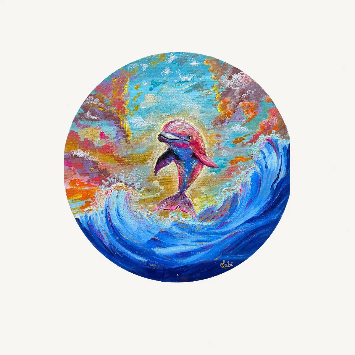 Original Painting: RESILIENCE IN UNCERTAINTY– 30 cm-0-0