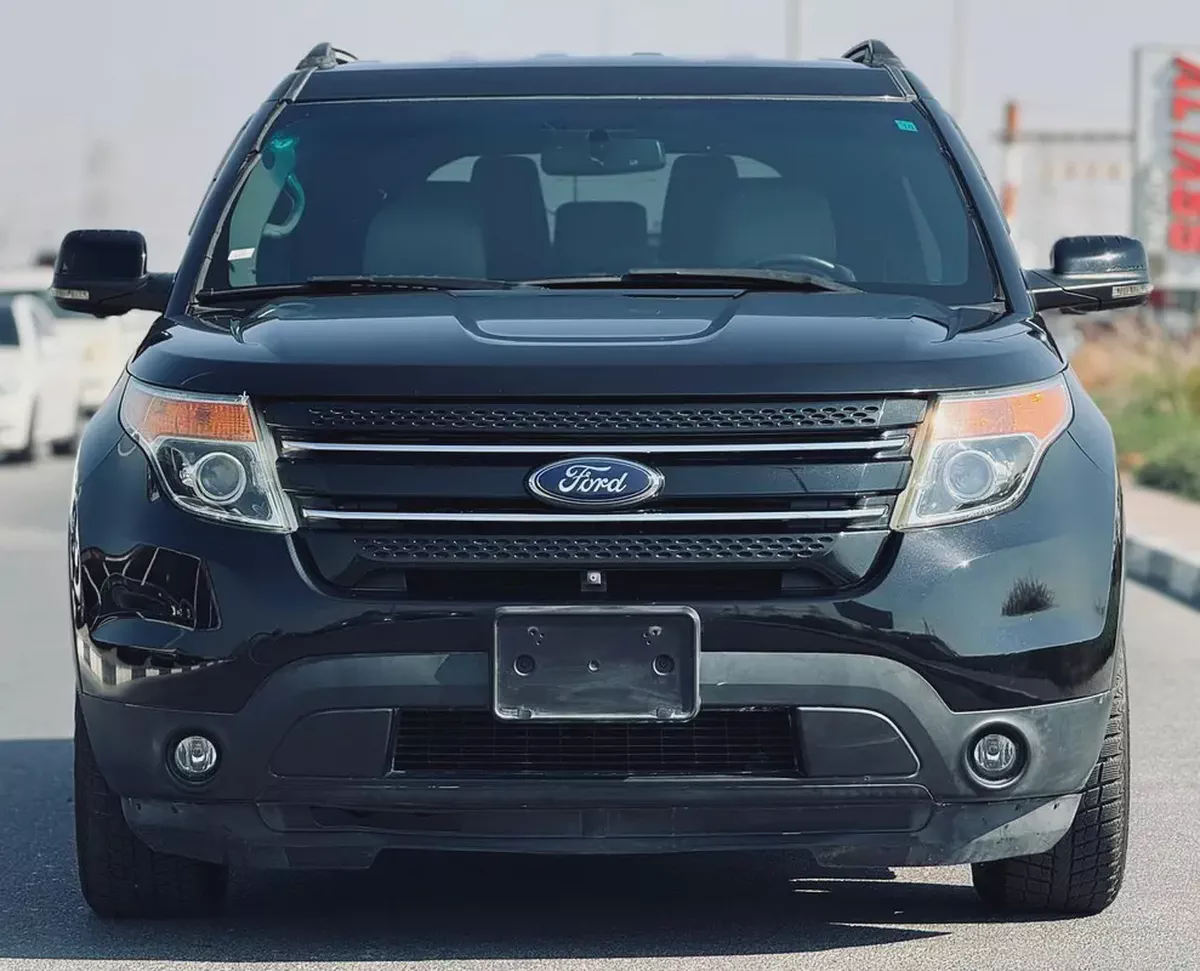 FORD EXPLORER | XLT I WHITE INTERIOR | 2013 | ONLY : 115,375 KM | JAPAN IMPORT | CLEAN TITLE-1-1