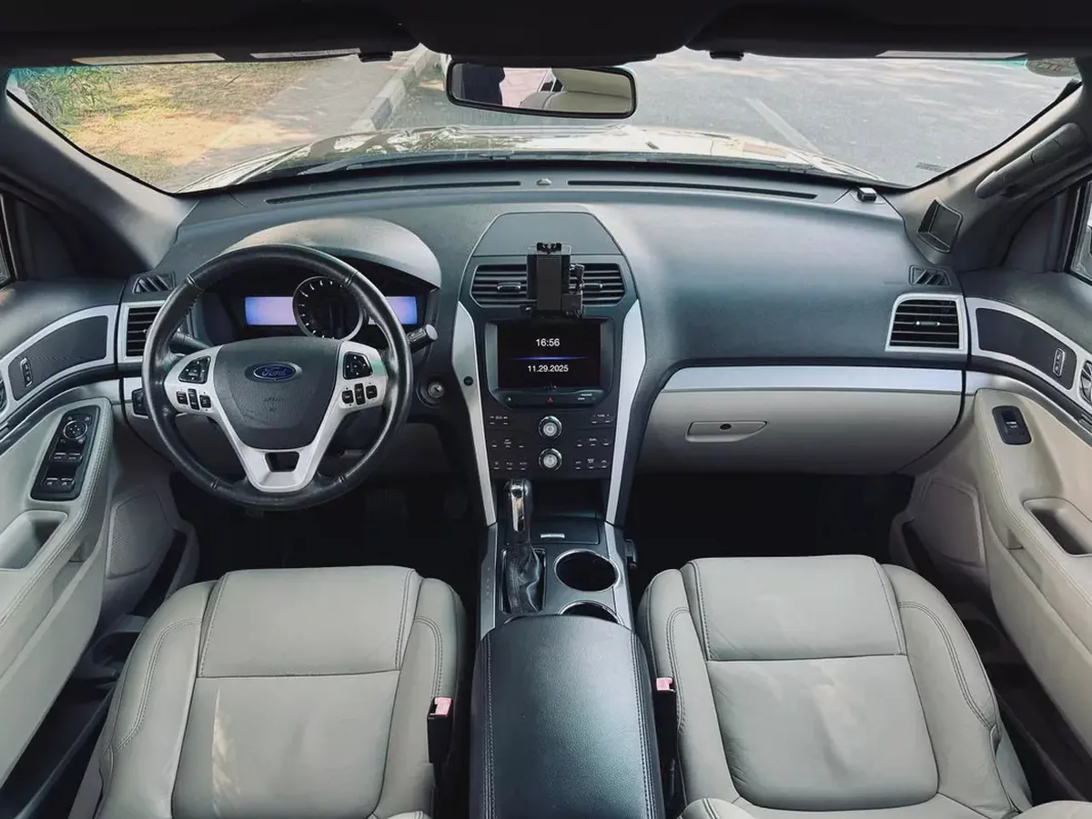 FORD EXPLORER | XLT I WHITE INTERIOR | 2013 | ONLY : 115,375 KM | JAPAN IMPORT | CLEAN TITLE-6-6