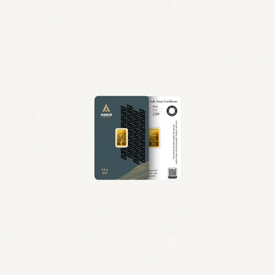 Auriz Minting 2.5g 24K Gold Bar - Variable design-1