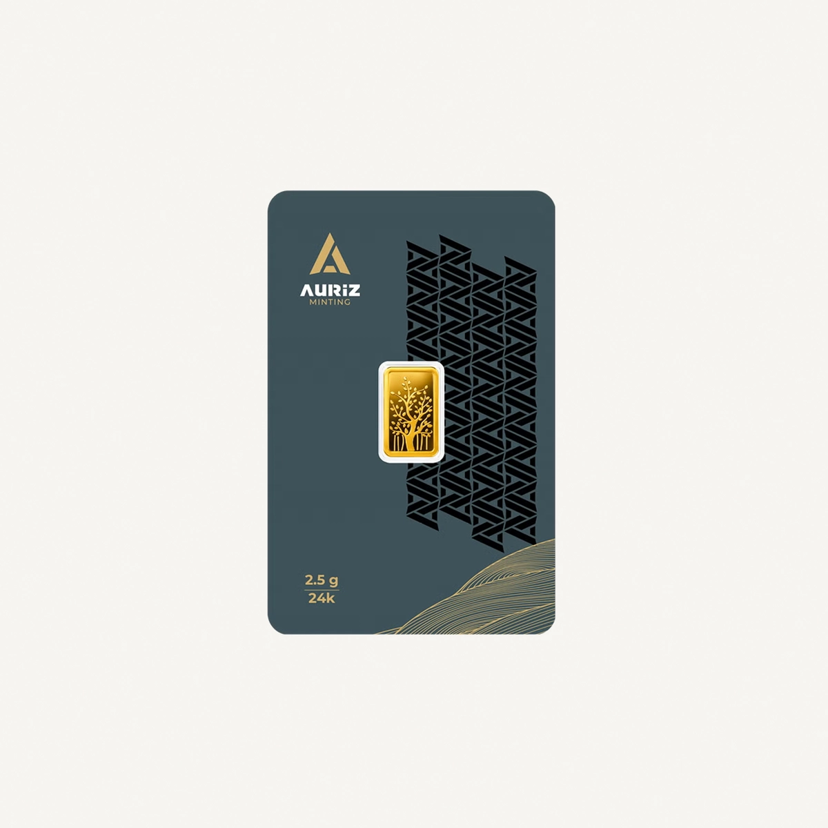 Auriz Minting 2.5g 24K Gold Bar - Variable design-0-0