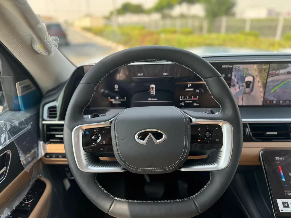 Infiniti QX80 SENSORY BENCH CHAIRS ( BLACK EDITION )-7-0