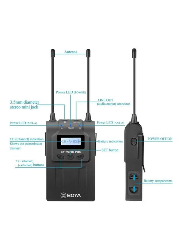BOYA BY-WM8 Pro-K1 Wireless Microphone System BY-WM8 Pro-K1 Grey