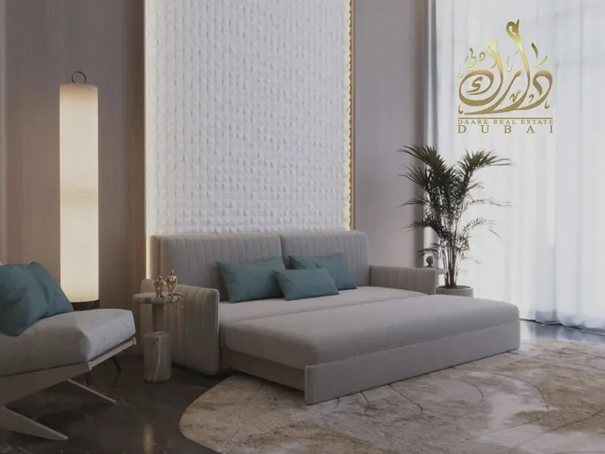 Furnished 1BR Apartment | Greenfield by Samana | Pool & Courtyard View-1-1