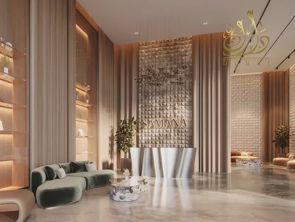 Furnished 1BR Apartment | Greenfield by Samana | Pool & Courtyard View