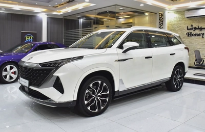 AED 1,190 EMi for 5Yrs | MG RX9 ( 2023 Model ) in White Color Chinese Specs-1