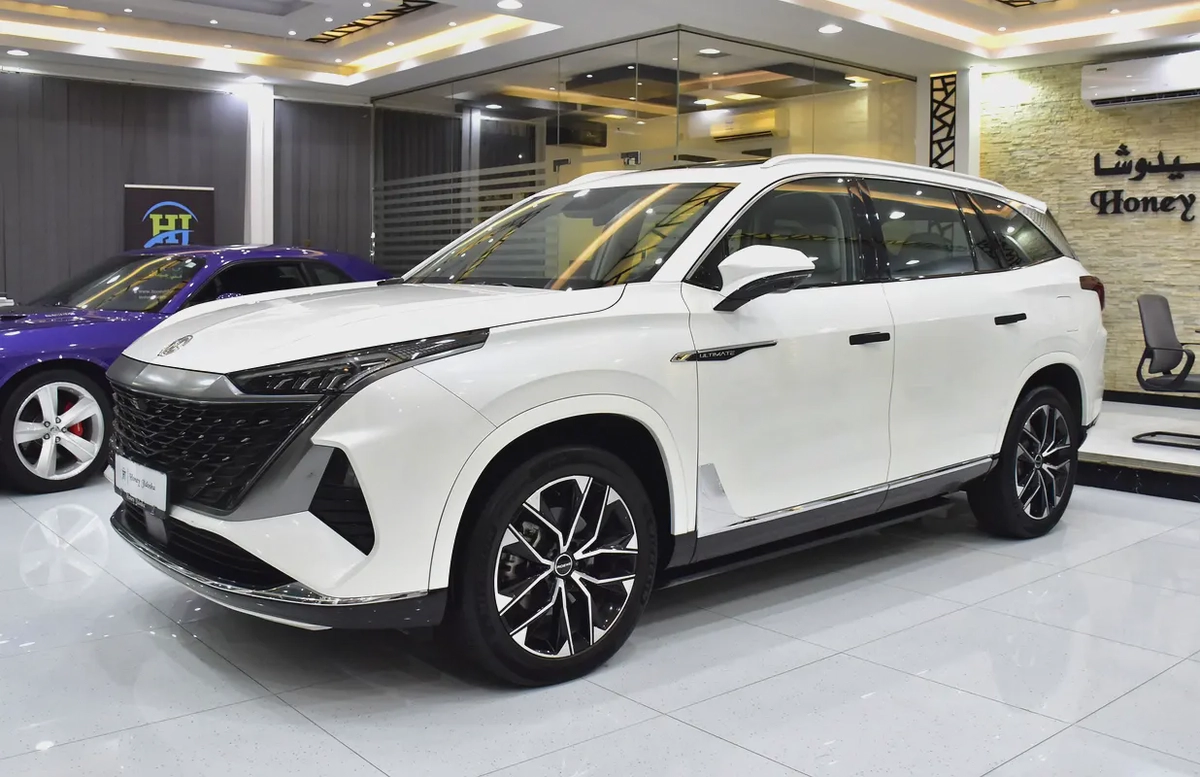 AED 1,190 EMi for 5Yrs | MG RX9 ( 2023 Model ) in White Color Chinese Specs-1-1
