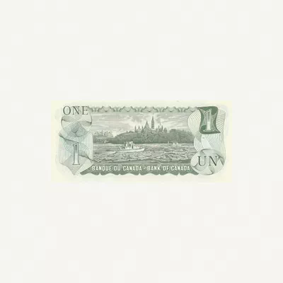 CANADA 1 DOLLAR BANKNOTE 1973-1