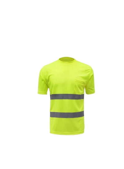ABBASALI Reflective High Visibility Workwear T-Shirt Style-0