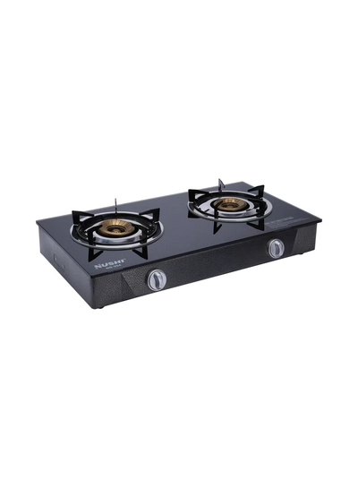 NUSHI 2-Burner Glass Top NS-204 Black-2