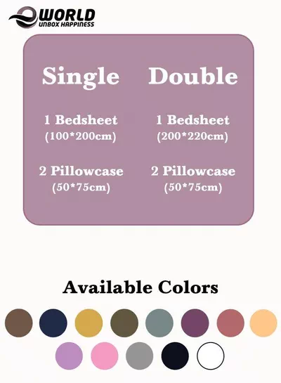 3 Piece Luxury Pink Striped Bed Sheet Set with 1 Deep Pocket Fitted Sheet and 2 Pillowcases for Hotel and Home Crafted from Ultra Soft and Breathable Microfiber for Year-Round Comfort (Single/Double)-1