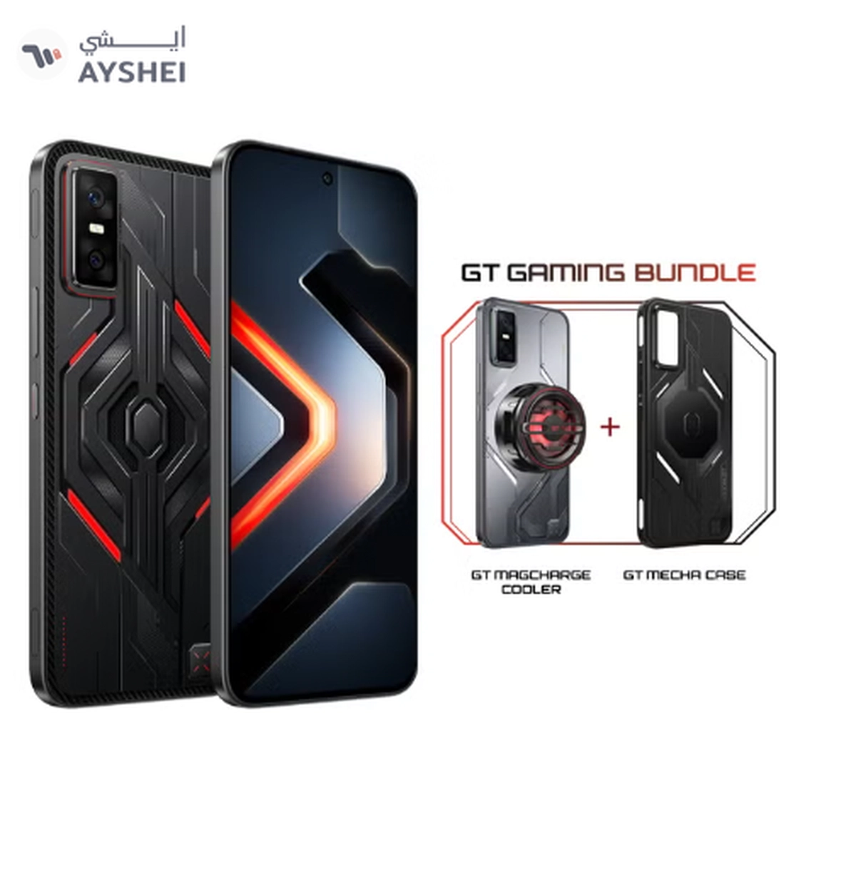 Infinix GT30 pro Dual SIM Dark Flare 12GB RAM 512GB 5G With MAGCHARGE Cooler-0-0