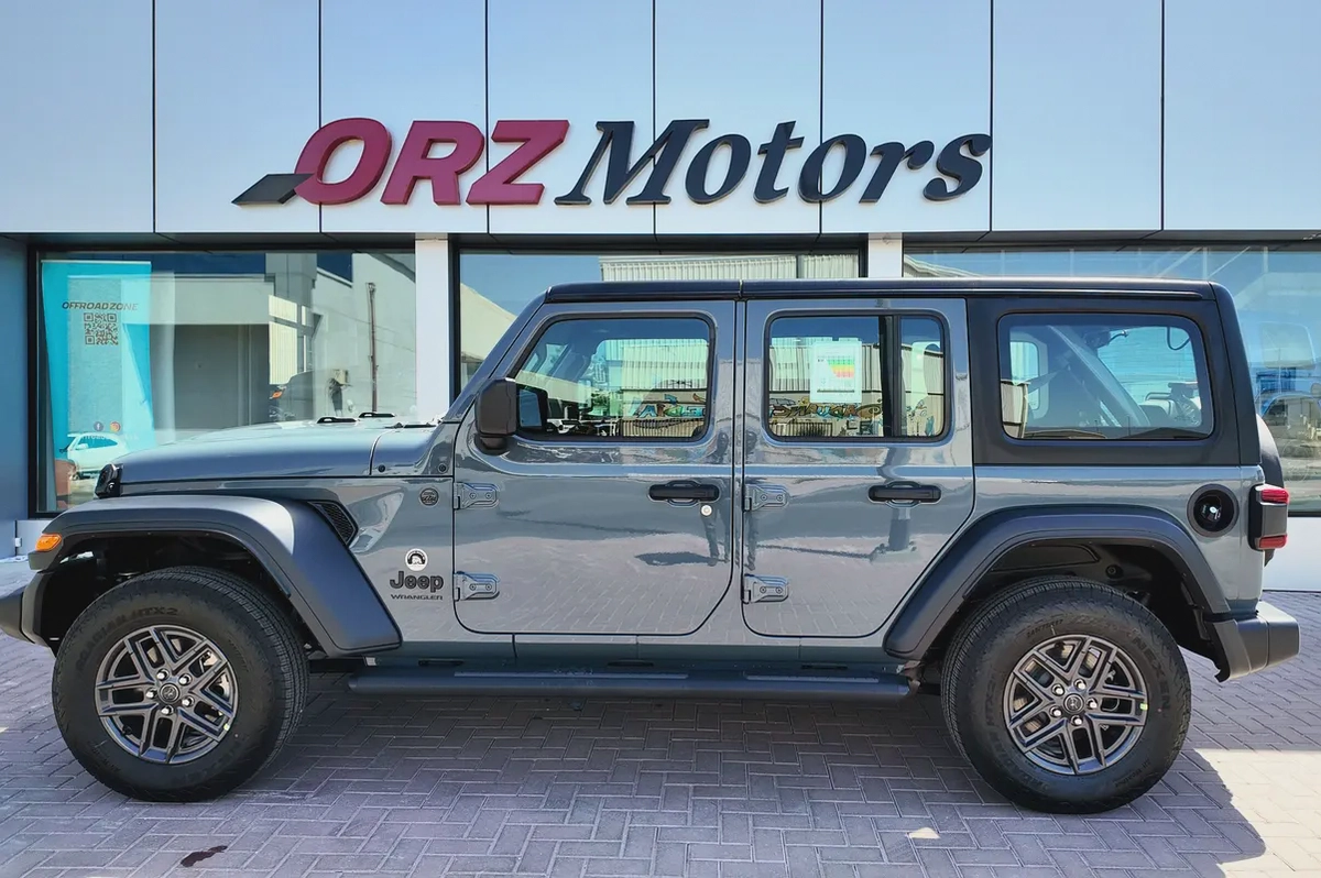 DEALER 3 YRS WTY - 2026 JEEP WRANGLER 4DR SPORT ANVIL GREY 2.0L (STOCK)-1-1