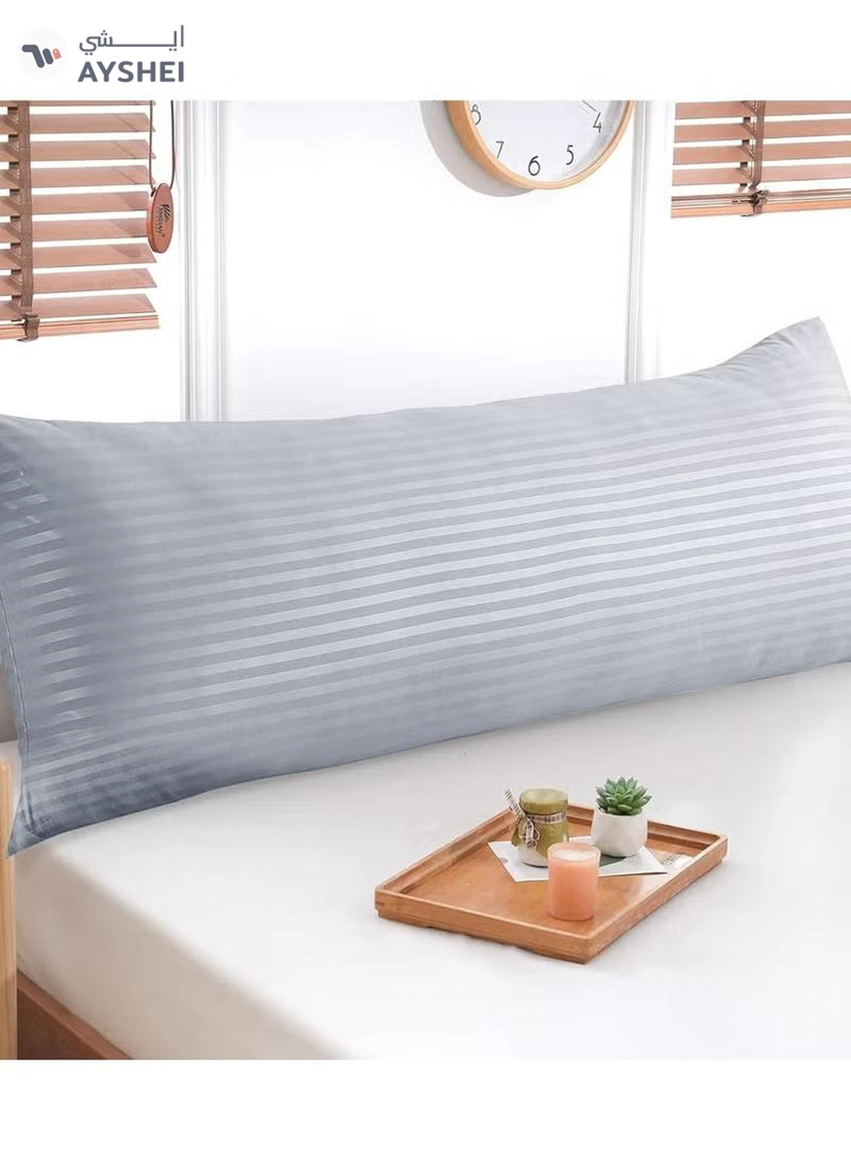 Eworld Premium Full Body Pillow for Adults, Ultra-Smooth Polyester Fiber, Breathable -3-3