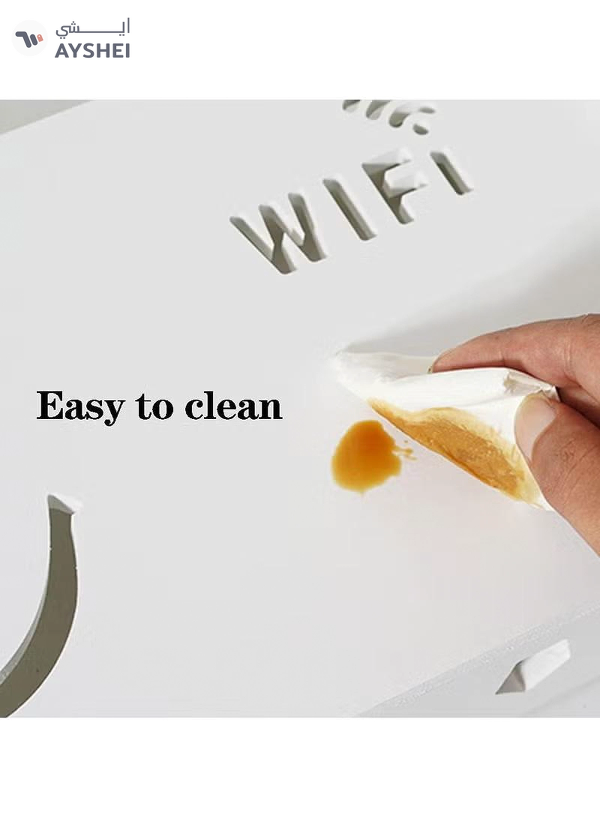  Eworld Stylish Wall Mounted Router Rack for Wi Fi Router-5-5