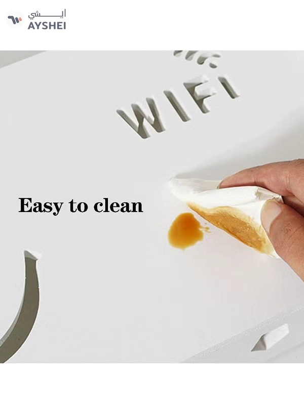  Eworld Stylish Wall Mounted Router Rack for Wi Fi Router