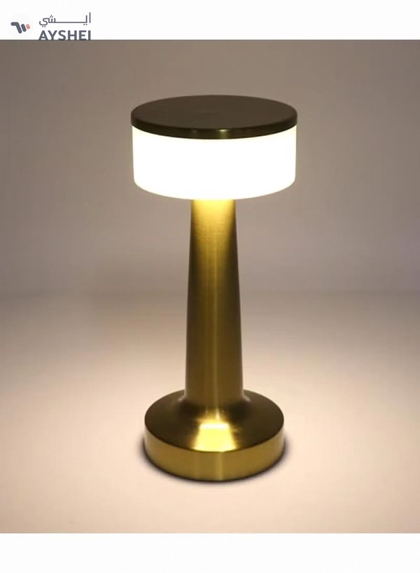 Yuwell Touch Sensor Bar Table Lamp Portable Cordless Rechargeable Battery LED Desk Lamp Night Lights Bedside Bedroom And Restaurant 3 Light Intensities Tactile Switch