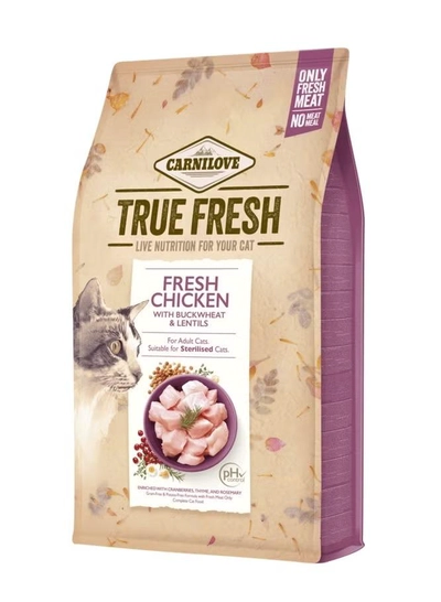 CARNILOVE True Fresh Chicken for Adult Cats 4.8kg-0
