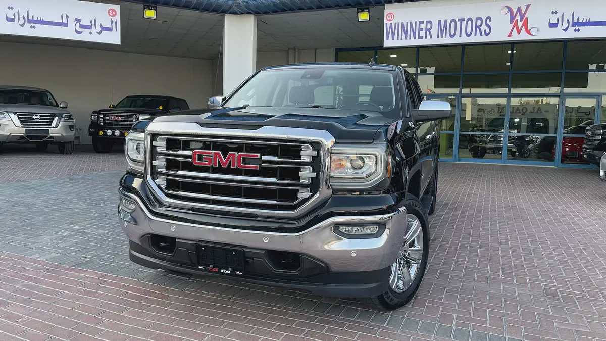 GMC sierra pick up V8 GCC original paint 100% free Accident very well maintained no issues-2-2