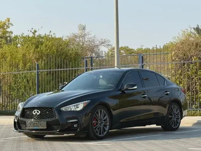 2024 INFINITI Q50 S Red Sport 400-Full option-Under Warranty and Service contract-1