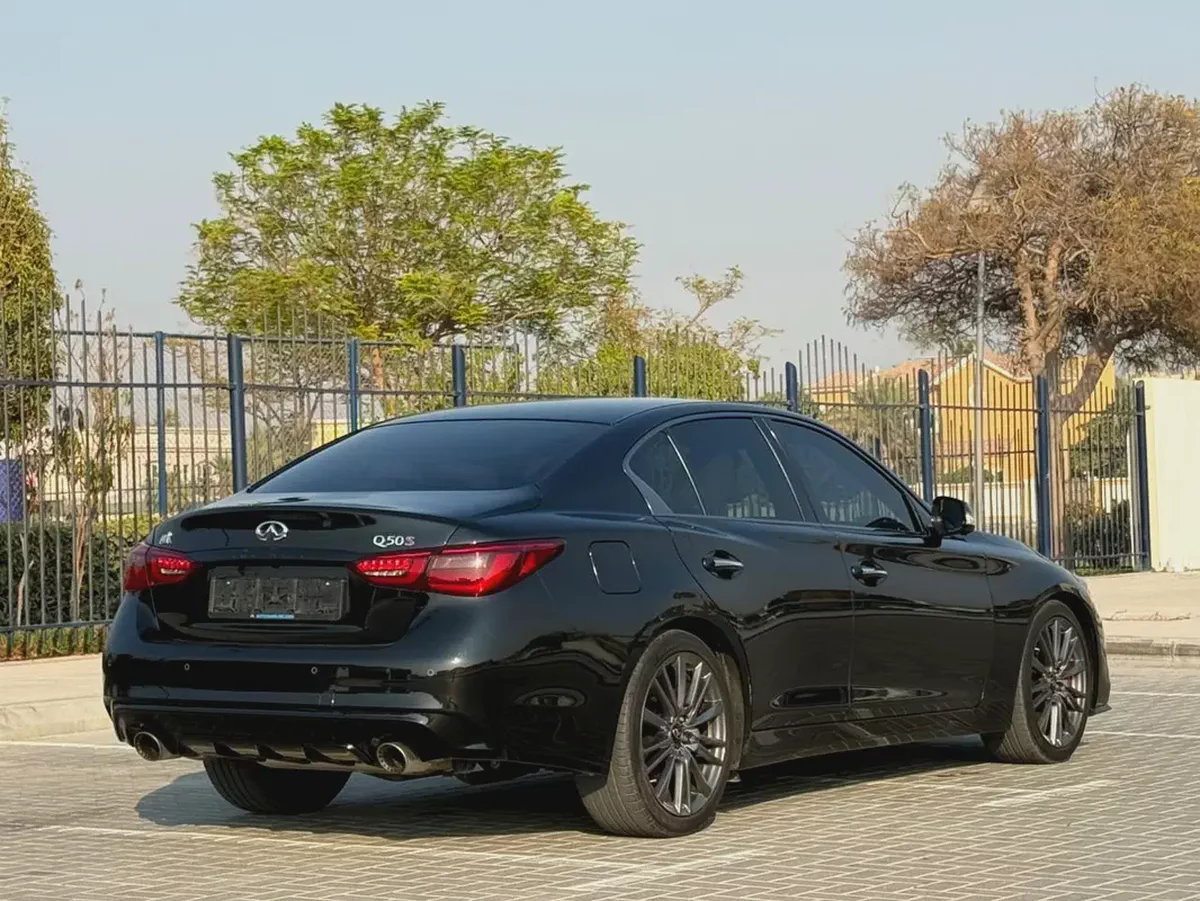 2024 INFINITI Q50 S Red Sport 400-Full option-Under Warranty and Service contract-9-9