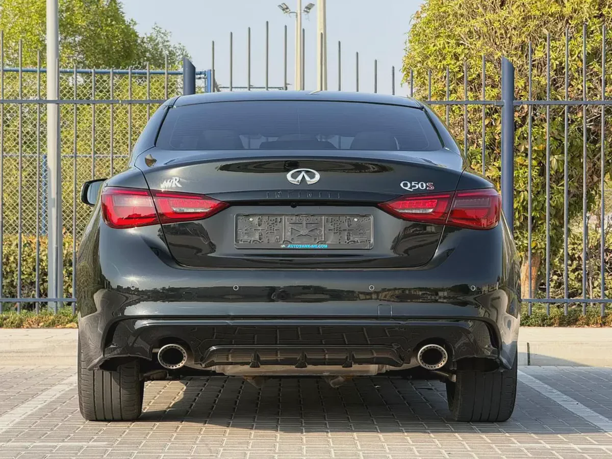 2024 INFINITI Q50 S Red Sport 400-Full option-Under Warranty and Service contract-10-10