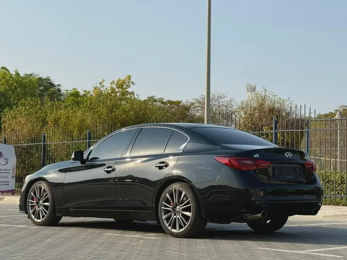 2024 INFINITI Q50 S Red Sport 400-Full option-Under Warranty and Service contract-11-11