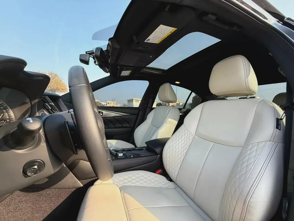2024 INFINITI Q50 S Red Sport 400-Full option-Under Warranty and Service contract-14-14