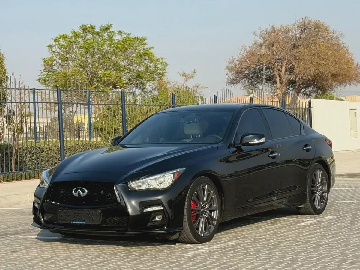 2024 INFINITI Q50 S Red Sport 400-Full option-Under Warranty and Service contract-3-3