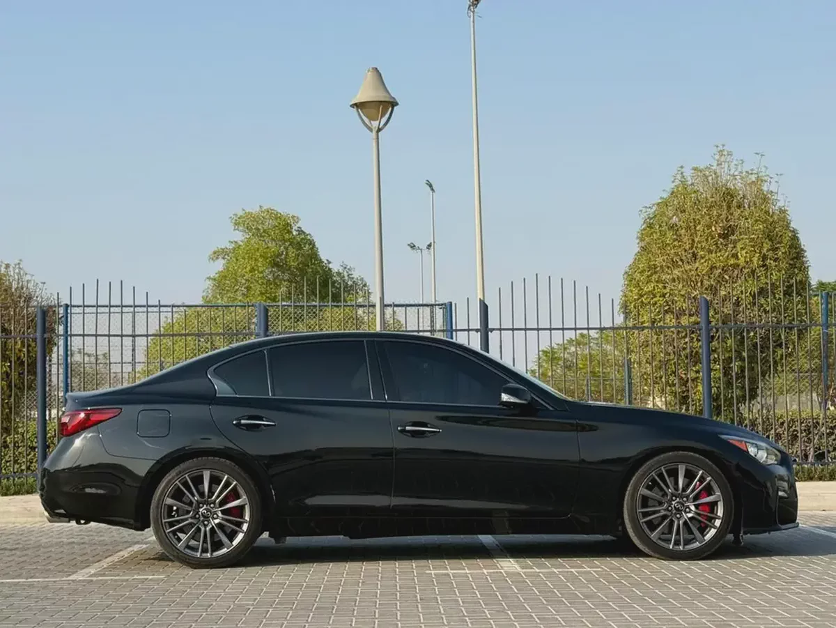 2024 INFINITI Q50 S Red Sport 400-Full option-Under Warranty and Service contract-6-6