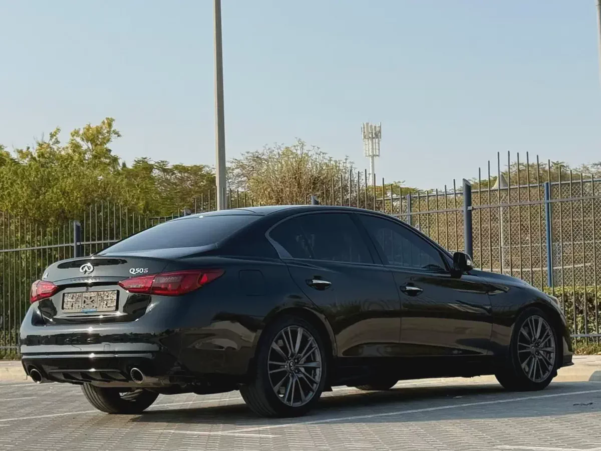 2024 INFINITI Q50 S Red Sport 400-Full option-Under Warranty and Service contract-7-7