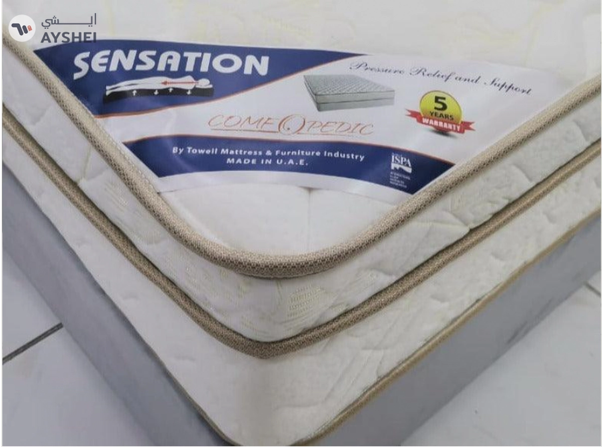 Sensation Eurotop Mattress, Medium Soft-2-2