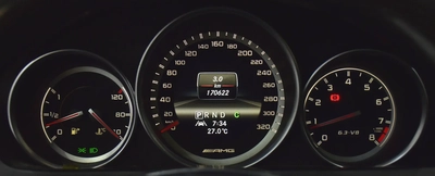 EXCELLENT DEAL for our Mercedes Benz C63 AMG ( 2013 Model ) in Black Color GCC Specs-12