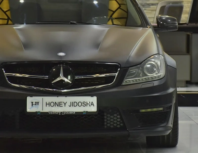 EXCELLENT DEAL for our Mercedes Benz C63 AMG ( 2013 Model ) in Black Color GCC Specs-3