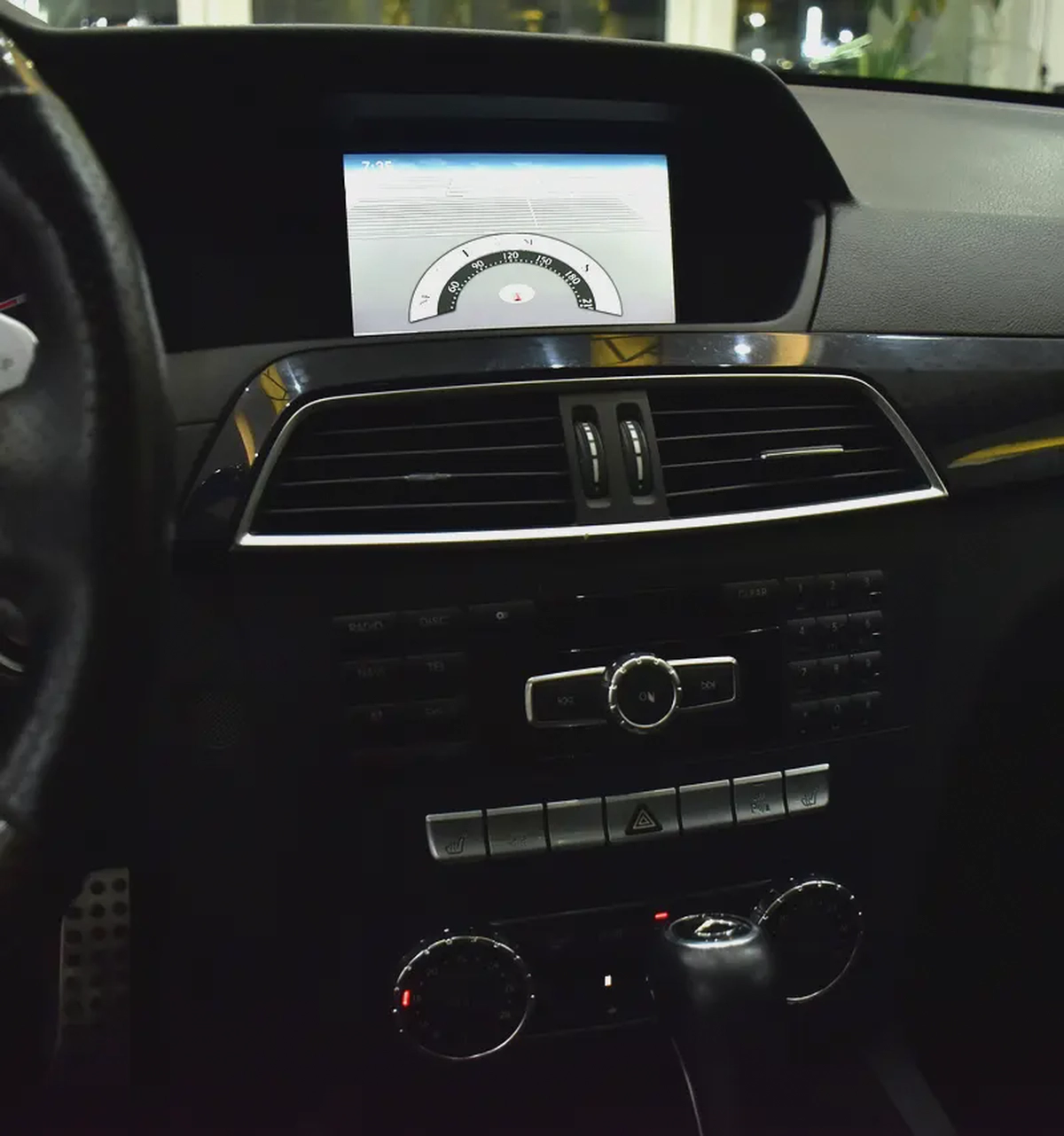 EXCELLENT DEAL for our Mercedes Benz C63 AMG ( 2013 Model ) in Black Color GCC Specs-16-16