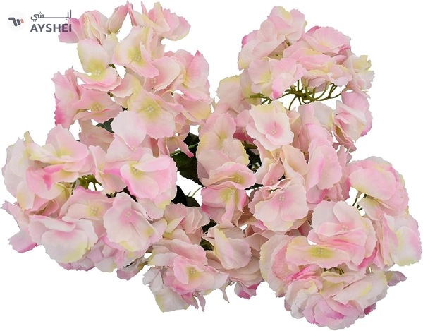 Yatai 5 Heads Silk Hydrangea Flowers Artificial Plants For Multiple Occasions